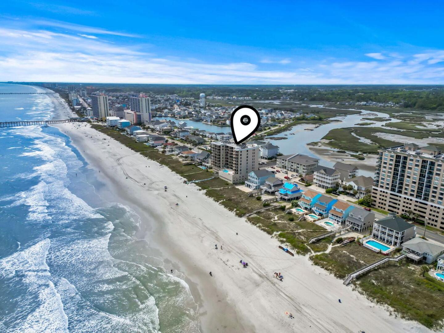 Beautiful 2 Bedroom Apartment In Cherry Grove With Stunning Views Buena Vista 402 미를 비치 외부 사진